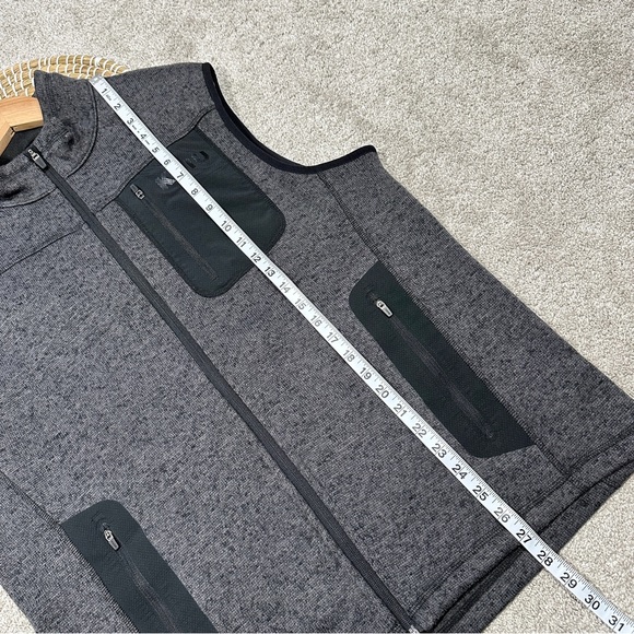 SOLD | Kuiu Men’s Base Camp High Loft Sweater Fleeve Vest Full Zip in Gray - Picture 12 of 12